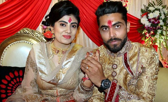 In pics: Ravindra Jadeja gets engaged.