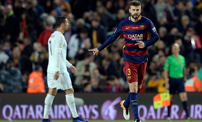 Gerard Pique got his much-wanted goal in an El Clasico