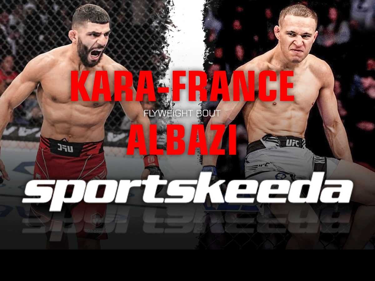 UFC on ESPN Kai Kara-France vs Amir Albazi Live Results (June 4th) Main Event Live Now