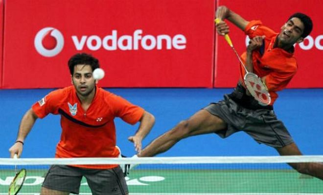 There was some joy for India in the Men’s  Doubles category as the pair of  Manu Attri and Sumeeth Reddy moved  into the finals of the US Open Grand Prix Gold by beating the Japanese pair of Takeshi Kamura and Keigo Sonoda 21-17 21-17 in the semifinals.