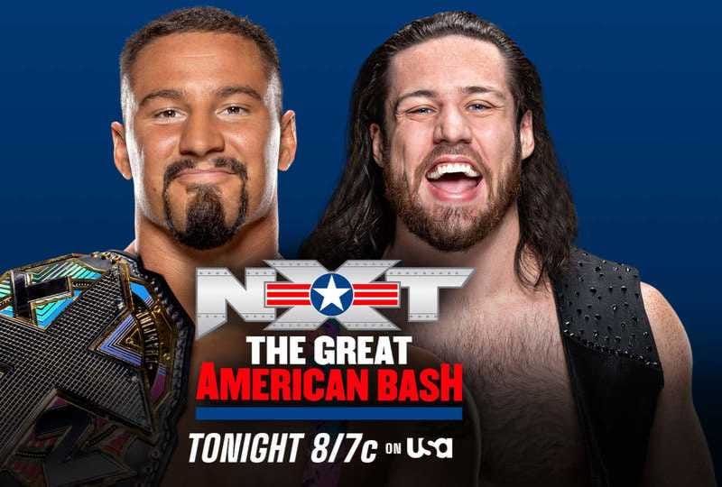 WWE NXT Great American Bash 2022 (July 5) JD McDonagh attacks Bron