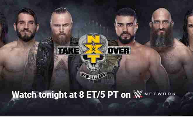 WWE NXT TakeOver: New Orleans, 2018 Results, Live Updates and ...