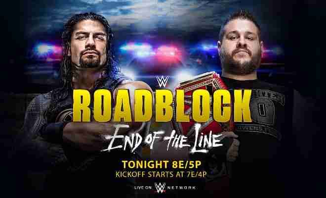 wwe roadblock end of the line results