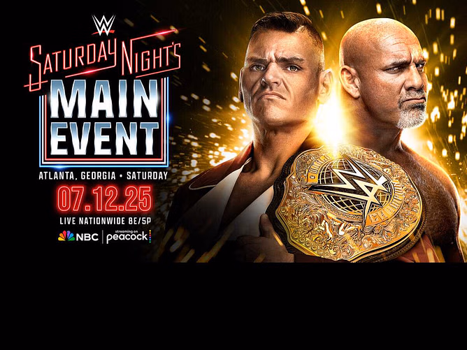 WWE Saturday Night's Main Event Live Results: GOLDBERG'S FAREWELL; RANDY ORTON AND JELLY ROLL?
