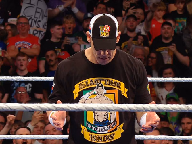 WWE SmackDown Live Results: JOHN CENA RETURNS, HUGE UPSET AS CHARLOTTE FLAIR LOSES