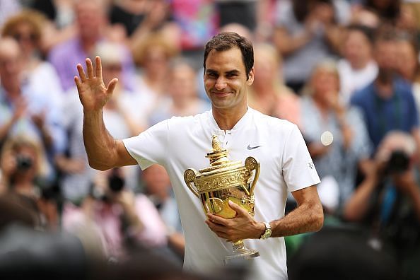 Roger Federer Wimbledon 2017