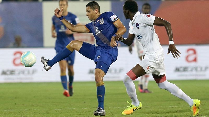 Gerson Vieira in action for Mumbai City FC