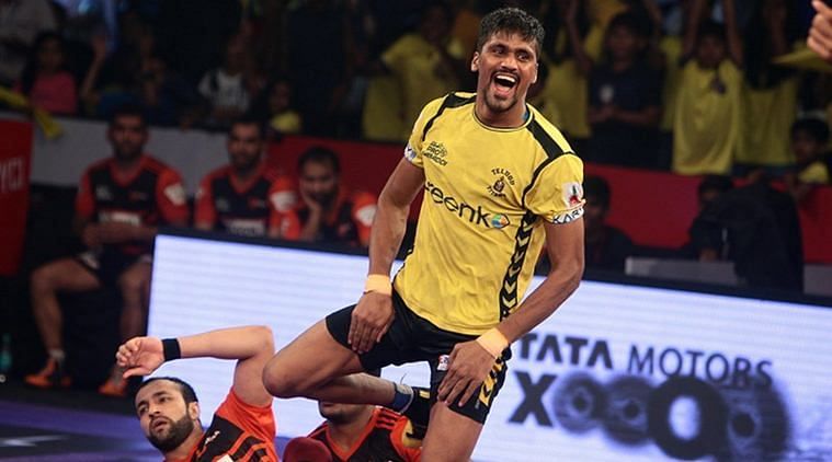 Nilesh Salunke was on fire against the Thalaivas and he will be key for the Titans against Patna
