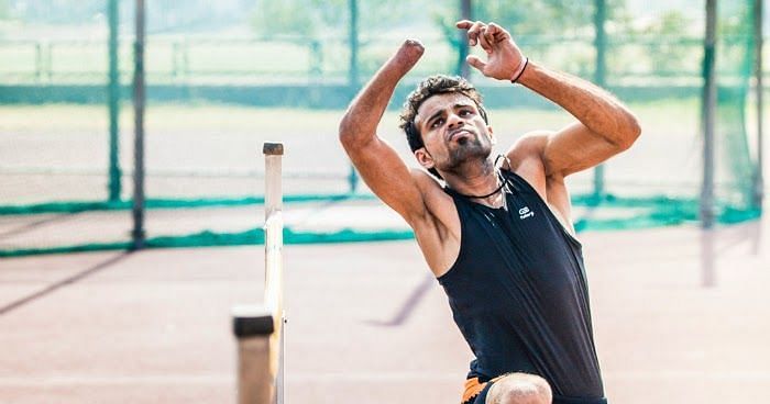 Rampal Chahar finished fourth in the high jump T47 event