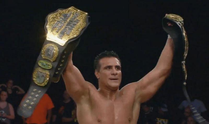 Alberto El Patron currently holds both TNA and GFW Championships