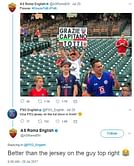 Twitter explodes as AS Roma mock Manchester United