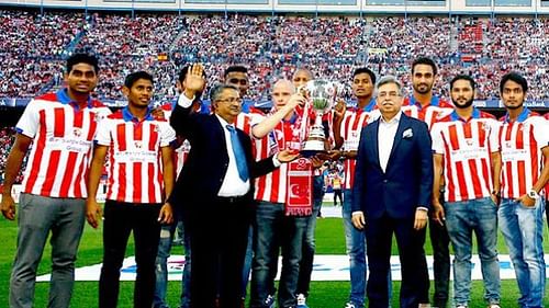 ATK at Atletico Madrid's Vicente Calderon Stadium