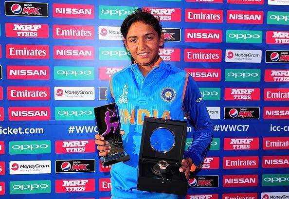 Harmanpreet Kaur played one of the best innings by an Indian player in ODIs