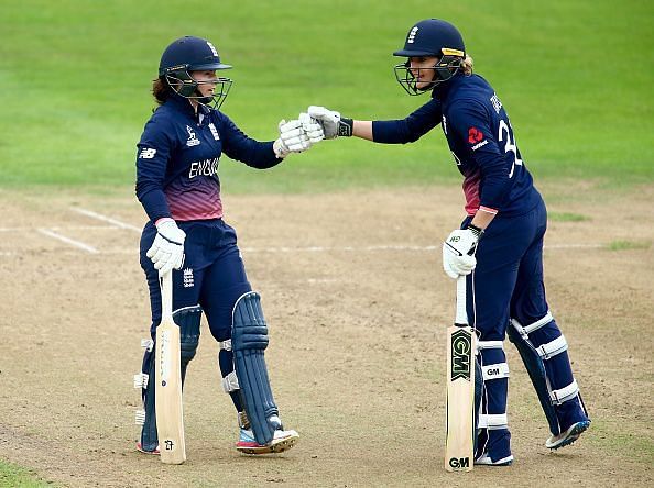 England v West Indies - ICC Women&#039;s World Cup 2017 : News Photo