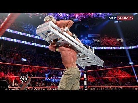 Lesnar has never been in a Ladder match