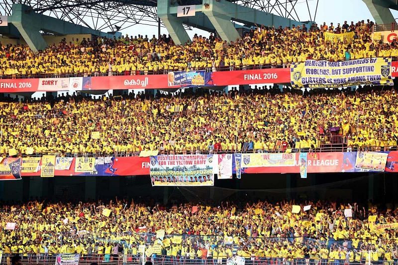 The Jawaharlal Nehru Stadium in Kochi