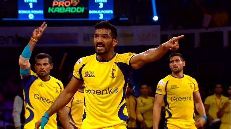 Sukesh spent his first four seasons in the PKL with the Telugu Titans.