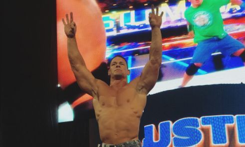 Table smash! John Cena, WWE send off Joe Louis Arena as final event