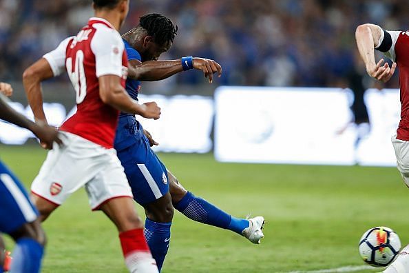 FIFA 18: Michy Batshuayi calls for ratings upgrade after brace against Arsenal