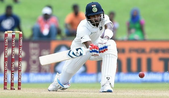 Hardik Pandya smashed a half-century in his debut innings in Test cricket.