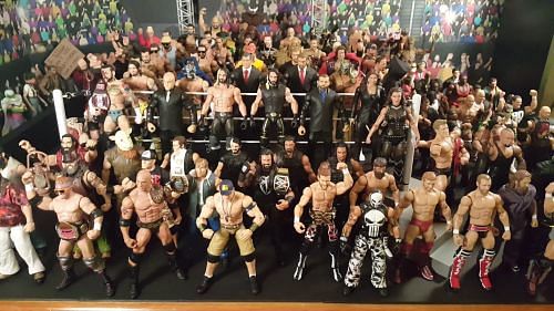 wwe action figures collection