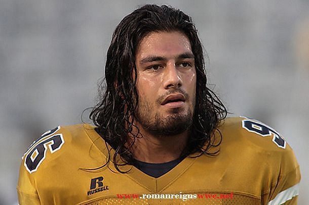 Reigns played American Football before joining the WWE