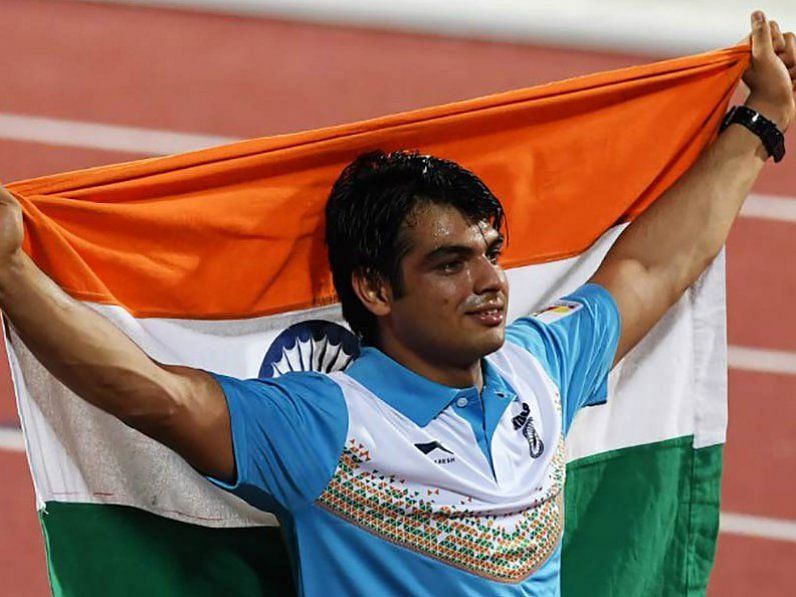 Neeraj Chopra brought cheers to the India camp at the Asian Athletics Championship by setting a new meet record.