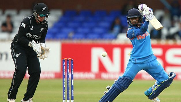 Raj scored her second century at the Women&#039;s World Cup
