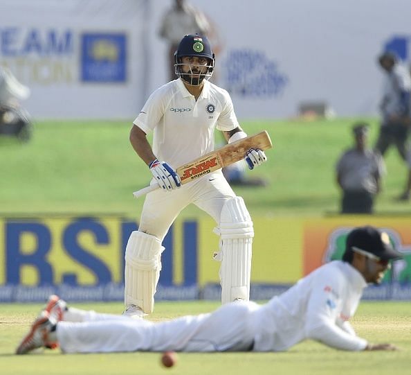 Kohli compiled a fine half-century to build on India&#039;s lead