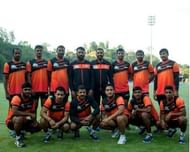 The U Mumba team prior to a training session in Dehradun. Image credits: U Mumba Instagram