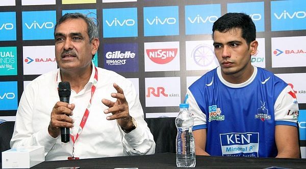 Pro Kabaddi League 2017 Season 5 : Haryana Steelers coach believes 19-year-old Vikas Kandola can be the best kabaddi player in India.