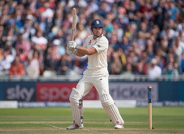 England v West Indies - 1st Investec Test: Day Two : News Photo