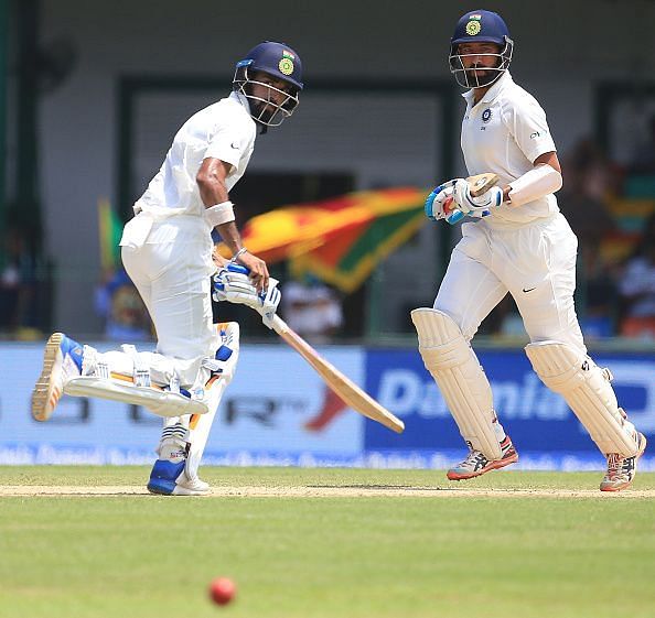 KL Rahul and Cheteshwar Pujara