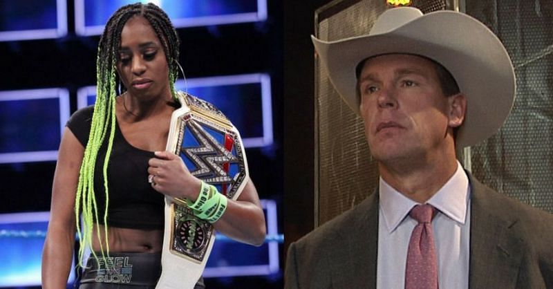 Naomi and JBL messed up on the commentary table.