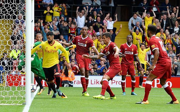 Premier League 2017/18: Watford 3-3 Liverpool, Player Ratings