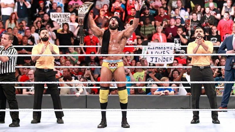 Jinder Mahal successfully left SummerSlam with the WWE Championship