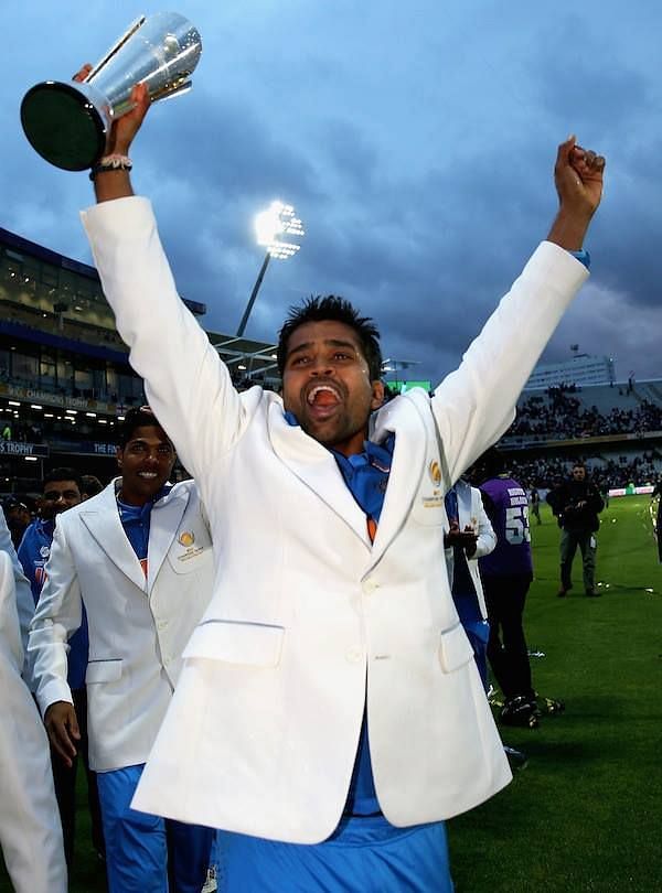 Vinay Kumar was a part of the ICC Champions Trophy-winning Indian team