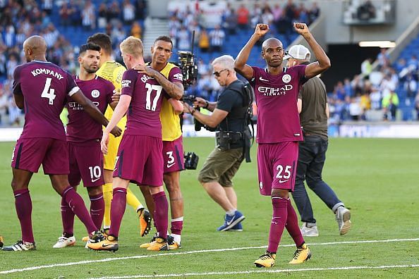 Manchester City emerged comfortable 2-0 winners