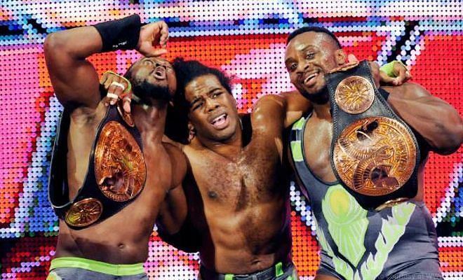 Why did the trio drop the belts at SummerSlam 2017?