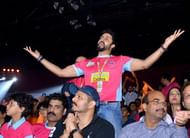 A lot of emotions were on show from Abhishek Bachchan as his team almost scripted the perfect comeback in the last five minutes