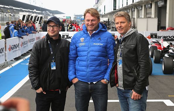 Celebrities At DTM Race Nuerburgring