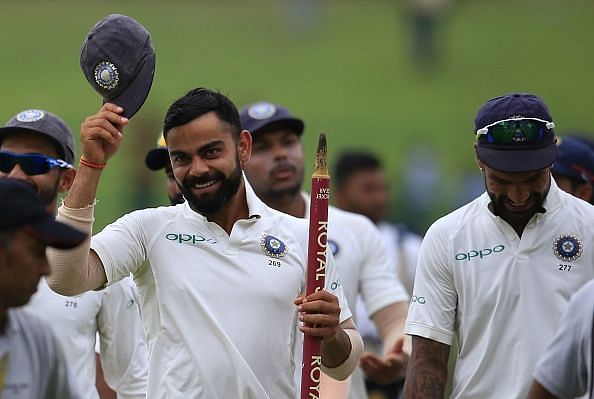 Sri Lanka v India - Cricket, 3rd Test - Day 3 : News Photo