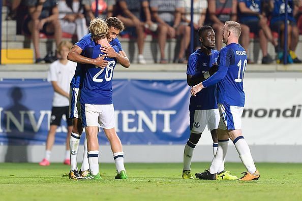 MFK Ruzomberok v Everton: UEFA Europa League Qualifier : News Photo