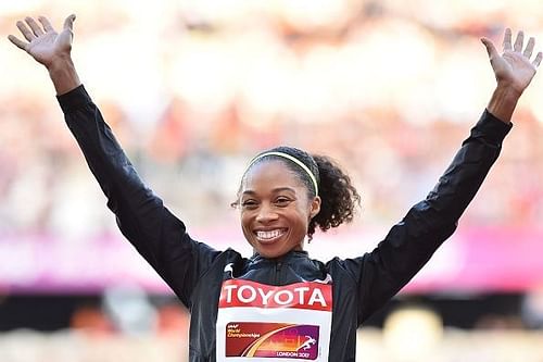 Allyson Felix now holds the record for the most World Championship medals