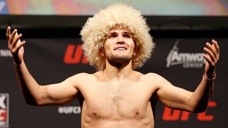 Khabib is undefeated in MMA competition. 