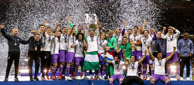 Real Madrid were recently crowned European champions for a record twelfth time