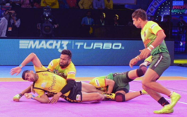 Rahul Chaudhari yet again spent a considerable amount of time off the mat