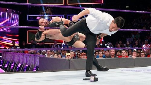 Tozawa and the King of the Cruiserweights came face to face on this week's 205 Live.