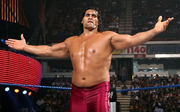 The Great Khali in the ring