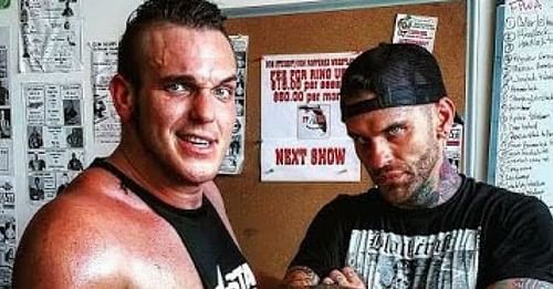 Sam Adonis and Corey Graves